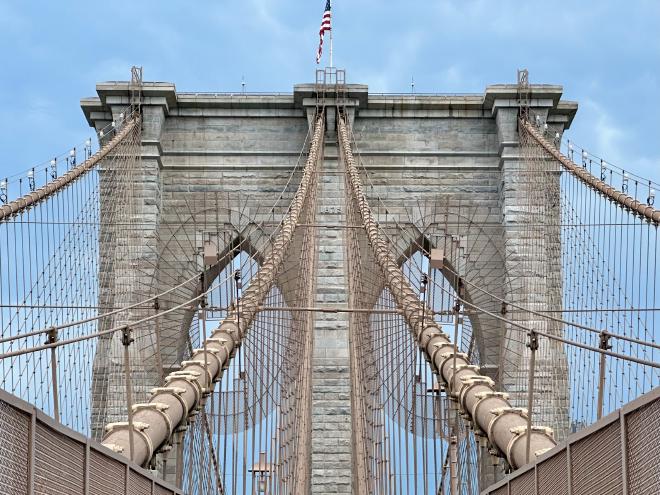 Brooklyn Bridge tower