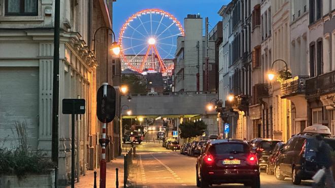 Brussels street scene