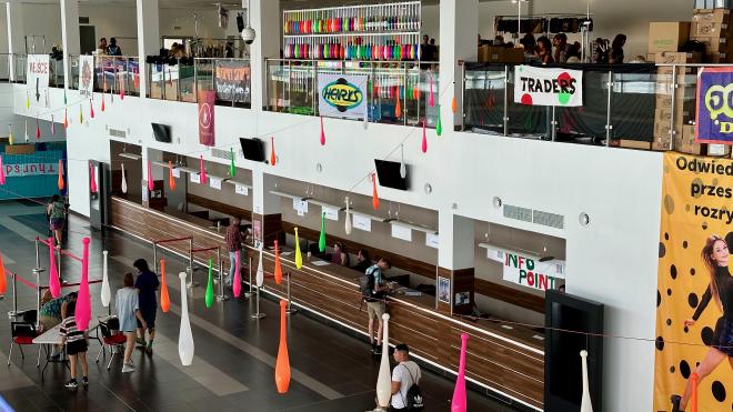 &ldquo;the entrance hall to the EJC&rdquo;